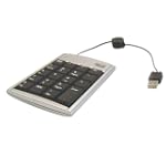Adesso 19 Key Numeric Keypad with Retractable Cord - USB (AKP-150)