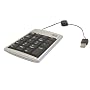 Adesso 19-Key Mobile USB Numeric Keypad with Retractable Cable  ( AKP-150 )