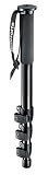 Manfrotto 680B Einbeinstativ Compact (3 Ausz�ge, rutschfester Gummigiff, Handgelenkschlaufe) schwarz