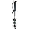 Manfrotto 680B Einbeinstativ Compact (3 Ausz�ge, rutschfester Gummigiff, Handgelenkschlaufe) schwarz
