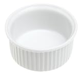 Pillivuyt Classic 2 ounce Pleated Ramekin, Set of 6, White