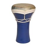 Doumbek, Ceramic, 5x8, Dark Blue