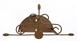Liberty Garden Products Decorative Ornamental Wall-Mounted Garden Hose Butler With 125-Foot Hose Capacity #650-Bronze