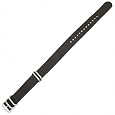 Zulu Ballistic Nylon Strap (20mm, 5-Ring, Black)