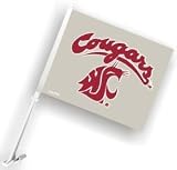 Washington State Cougars Car Flag - B0000ZUCBM