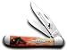 CASE XX Red Appaloosa Mustang Copperhead 1/100 Pocket Knife Knives