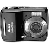 Kodak Easyshare C1505 12 MP Digital Camera with 5x Optical Zoom - Black