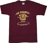 KID DYNAMITE - Cougar - Maroon T-shirt