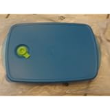 Tupperware Vent N Serve Large Shallow Aqua