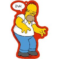 The Simpsons Homer Simpson D'Oh! Automotive Air Freshener