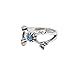 Banggood 6 Pcs Different Geometric Arrow Moon Statement Midi Rings Set Girls Gifts