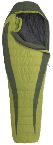 MARMOT Herren 600 cuin Daunenschlafsack Never Winter Long, Hemlock/Dark Cedar, RZ, 2121-4486-R