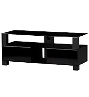 Sonorous MD 9120B Glass & Wood TV Stand
