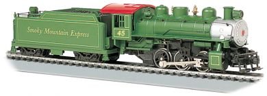 Bachmann Smoky Mountain 45 HO Scale Usra 0-6-0 Locomotive withSmoke and Short Haul Tender - DCC On Board