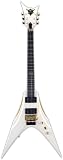 DBZ Guitars Venom Electric Guitar, White