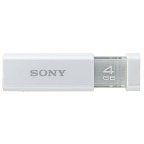 SONY �m�b�N�X���C�h��USB�������[ �|�P�b�g�r�b�g 4GB �X�m�[�z���C�g �L���b�v���X USM4GL-W