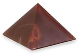 Brown agate pyramid, 'Success' 2 W 2 L