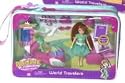 Polly Pocket Travel-Licious Lea in Rome Doll Set