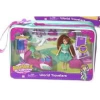 Click here to buy Polly Pocket Travel-Licious Lea in Rome Doll Set.