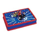 Flying Superman Cake Topper 3pc Kit