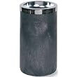Smoking Urn w/Metal Ashtray Top, 9 1/2H x 11 1/2 Diameter, Black, 1 Each