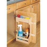 16-1 2 inch Wood Door Storage Organizer by Rev-A-Shelf