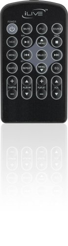 iLive Portable Music System with CD Player and Dock for iPod (Black)