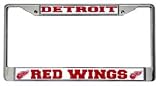 Detroit Red Wings Chrome License Plate Frame