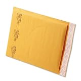 Quality Park Sealed Air Jiffy Lite Cushioned Mailers, Self Seal, #2, 8.5 x 12 Inches, Pack of 100 (SEL39093)