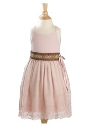 Luna Luna Copenhage - St. Tropez Party Time Dress (hydrangae) - 2T, 3 months, Shell (pale pink)