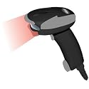 Ccd Long-range Barcode Scanner PS/2 Light Rugged Design Black
