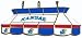 Kansas Stained Glass Teardrop Light - NCAA Team