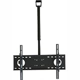 VideoSecu Plasma LCD LED ceiling mount bracket for most 32-55 inch (Black)