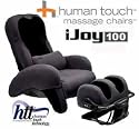 ijoy 100 Human Touch Massage Chair Grey + Ottoman 2.0 Gray NEW