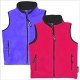Girls Polartec Solid Fleece Vest