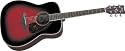 Yamaha FG720SDSR Solid Top Acoustic Guitar - Dark Sun Burst