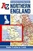 Northern England Road Map (A-Z Road Maps & Atlases)