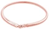 14K Rose Gold Plated Sterling Silver 16
