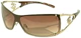 Rocawear - ROCAWEAR Chic Shield Sunglasses (SGLD)
