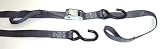 1"X6 Cam Buckle Handle Bar Strap W/S-Hooks & Pull Loop