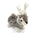 Crouching Jackalope 8" Plush Stuffed Animal Toy
