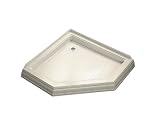 KOHLER K-9542-47 Memoirs Neo-Angle Shower Receptor, Almond