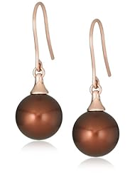 14k Gold Tahitian Cultured Pearl Earrings