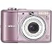 Canon PowerShot A1100IS 12.1 MP Digital Camera with 4x Optical Image Stabilized Zoom and 2.5-inch LCD (Pink)
