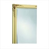 IMAGE OF Estate Collection Rectangular Framed Wall Mirror Finish: Antique White, Size: 24