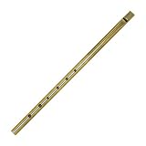 Brass Flute Whistle in A