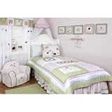 Kids Line Twin Quilt And 1 Sham - Lady Bug