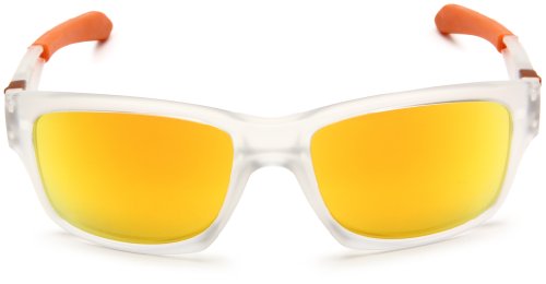 Oakley Jupiter Squared Lunette de soleil homme Matte Clear/Fire Iridium Taille Unique