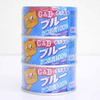Cover image : はごろもフーズ CAD #102 ブルー(かつお肉100%) EO 170g×3缶パック