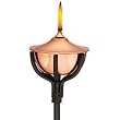 Medium Copper Garden Torch Set (smooth finish)
